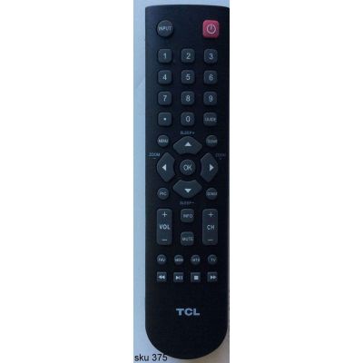 CONTROL REMOTO MARCA TCL  / 06-520W37-E003X / L26HDF12TA / L26HDM12 / L32HDF12TA / L32HDM12 / L40FHDF12TA / L40FHDM12TCAA 